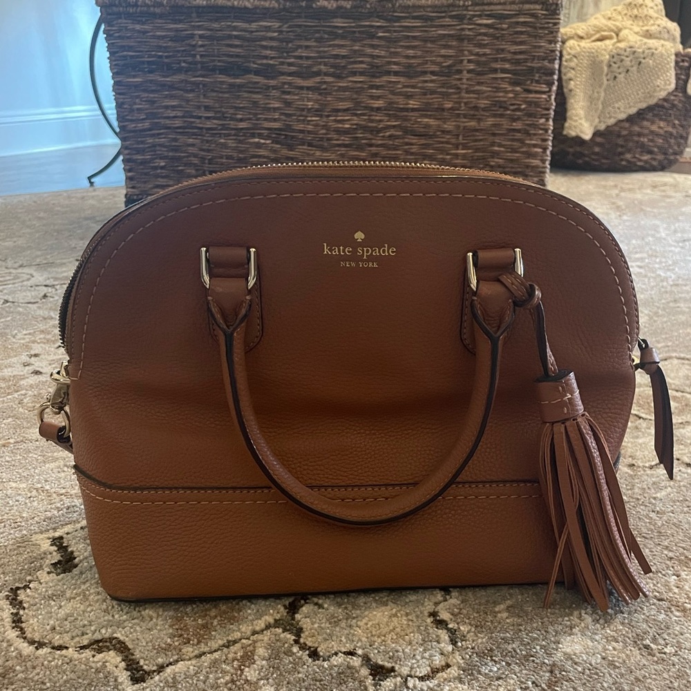 Kate Spade Crossbody Carli Bag in Cognac